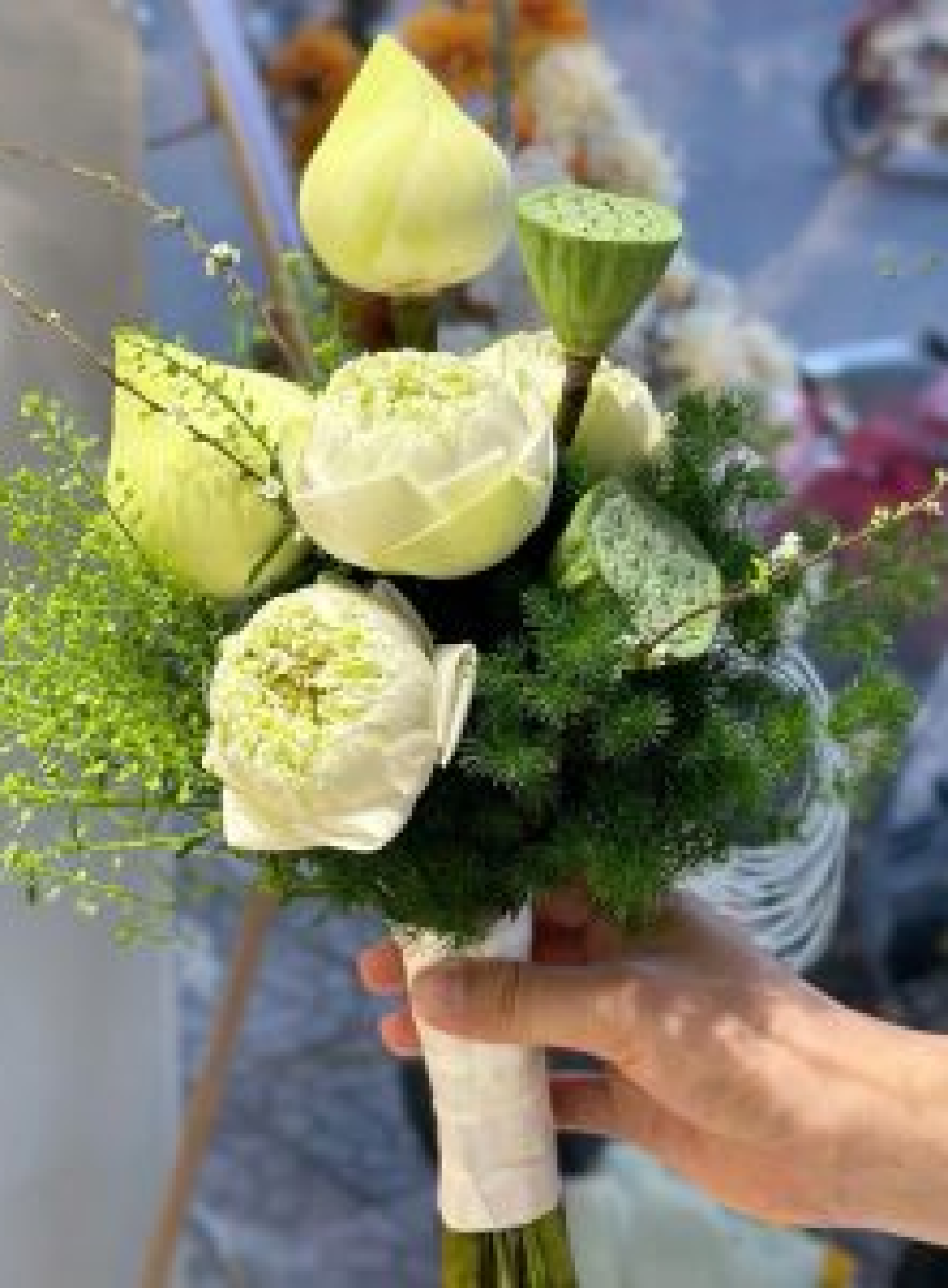 Hoa tươi - Bó hoa cưới Mẫu (TVF-HC-TLC-003)