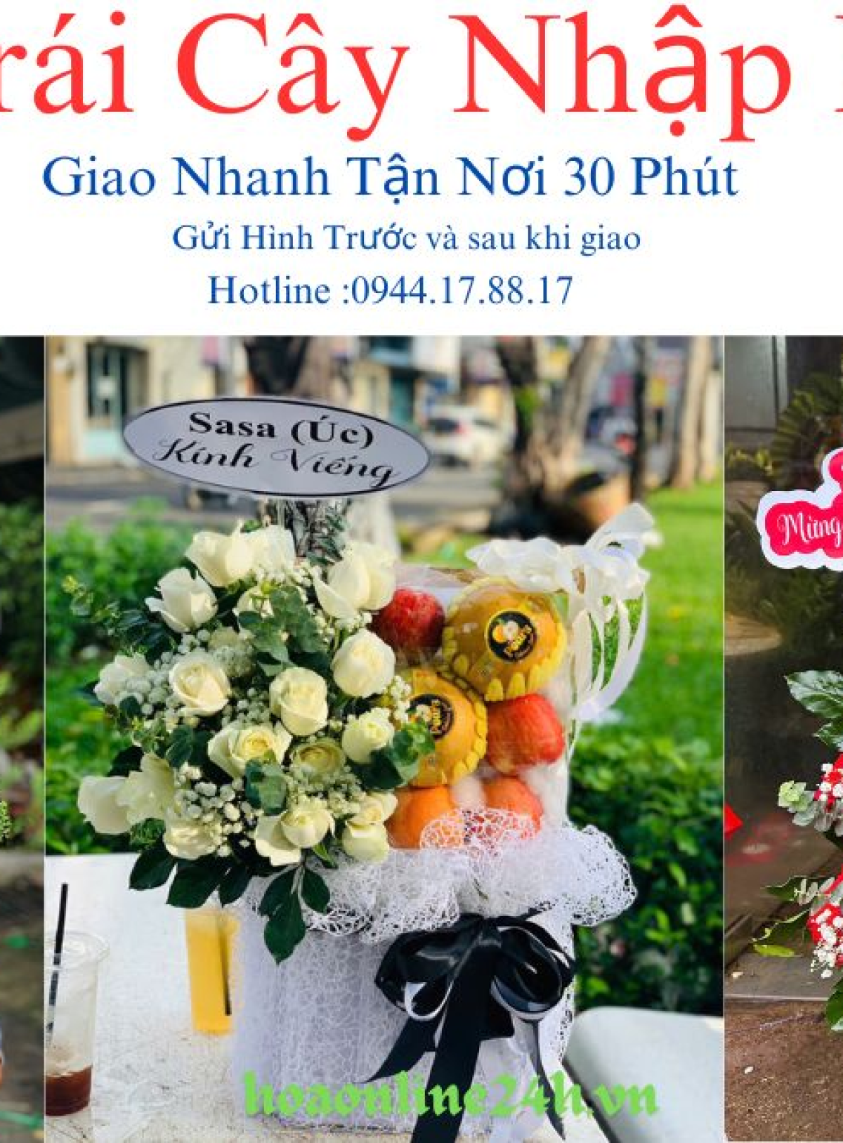 Hoa tươi - Giỏ Trái Cây(TVF-GTC-025)