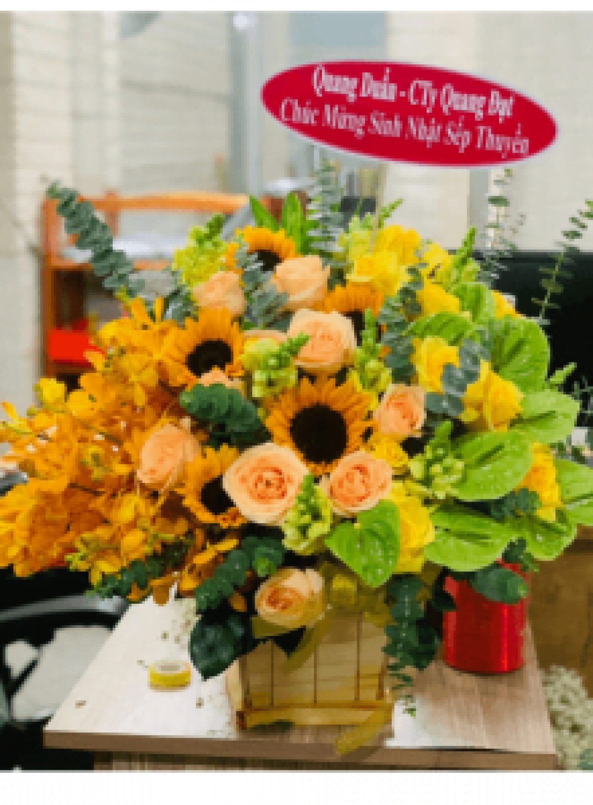 Hoa tươi - hoa sinh nhật Mẫu (TVF-HSN-097)