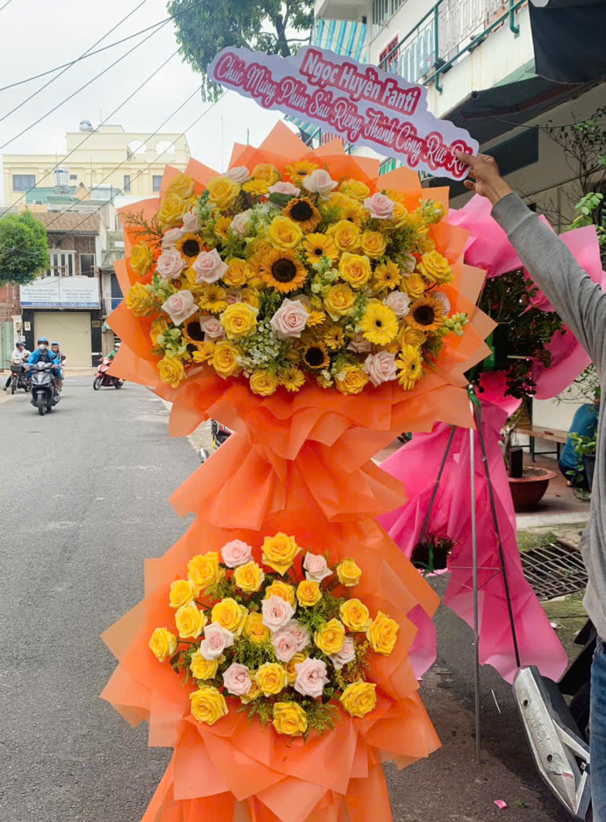 Hoa khai trương - Chúc Mừng - MẪU (TVF-KT-CM-001)