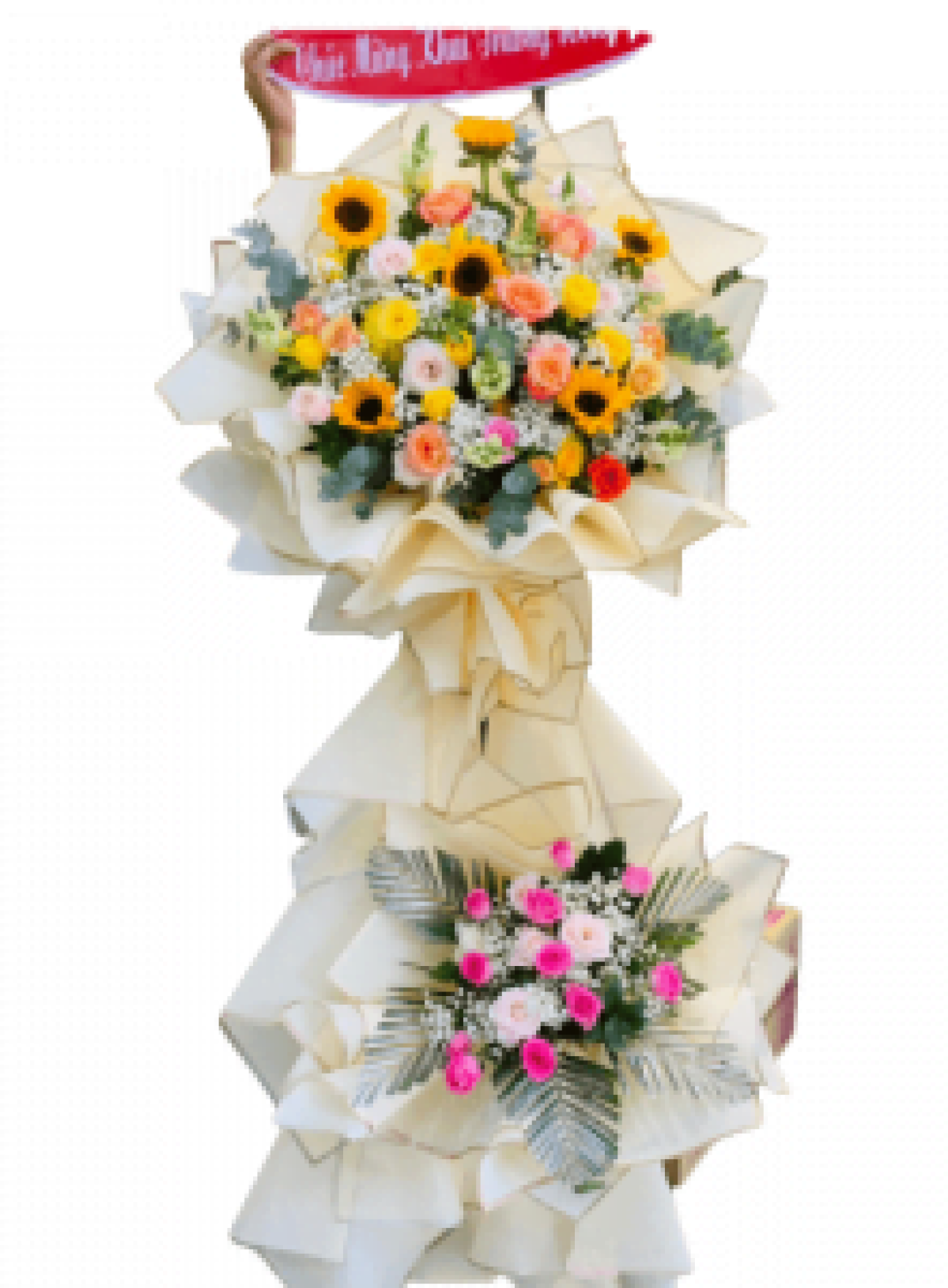 Hoa khai trương - Chúc Mừng - MẪU (TVF-KT-CM-005)