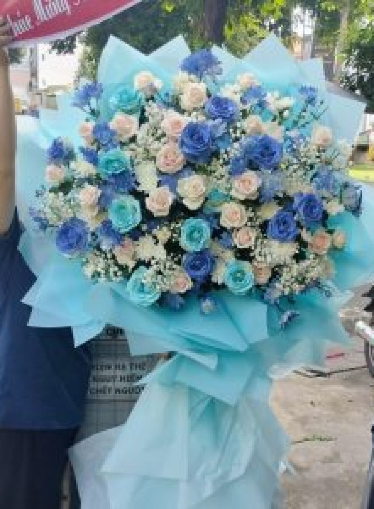 Hoa khai trương - Chúc Mừng - MẪU (TVF-KT-CM-015)