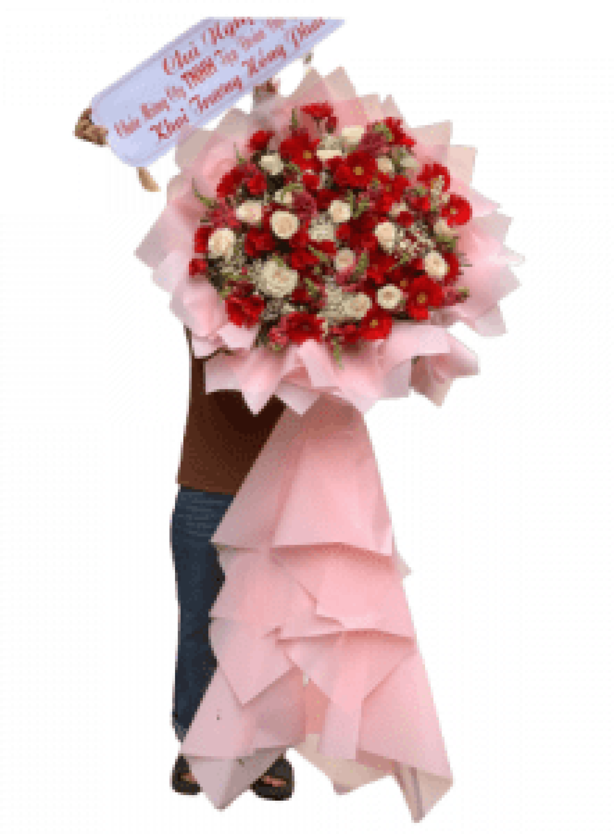 Hoa khai trương - Chúc Mừng - MẪU (TVF-KT-CM-040)