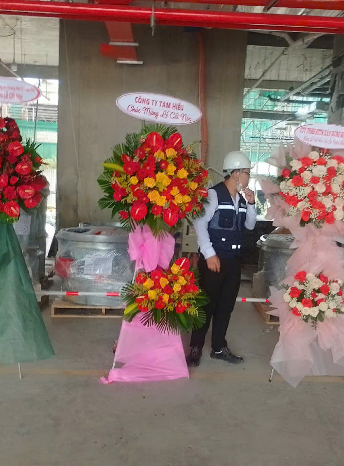 Hoa khai trương - Chúc Mừng - MẪU (TVF-KT-CM-102)