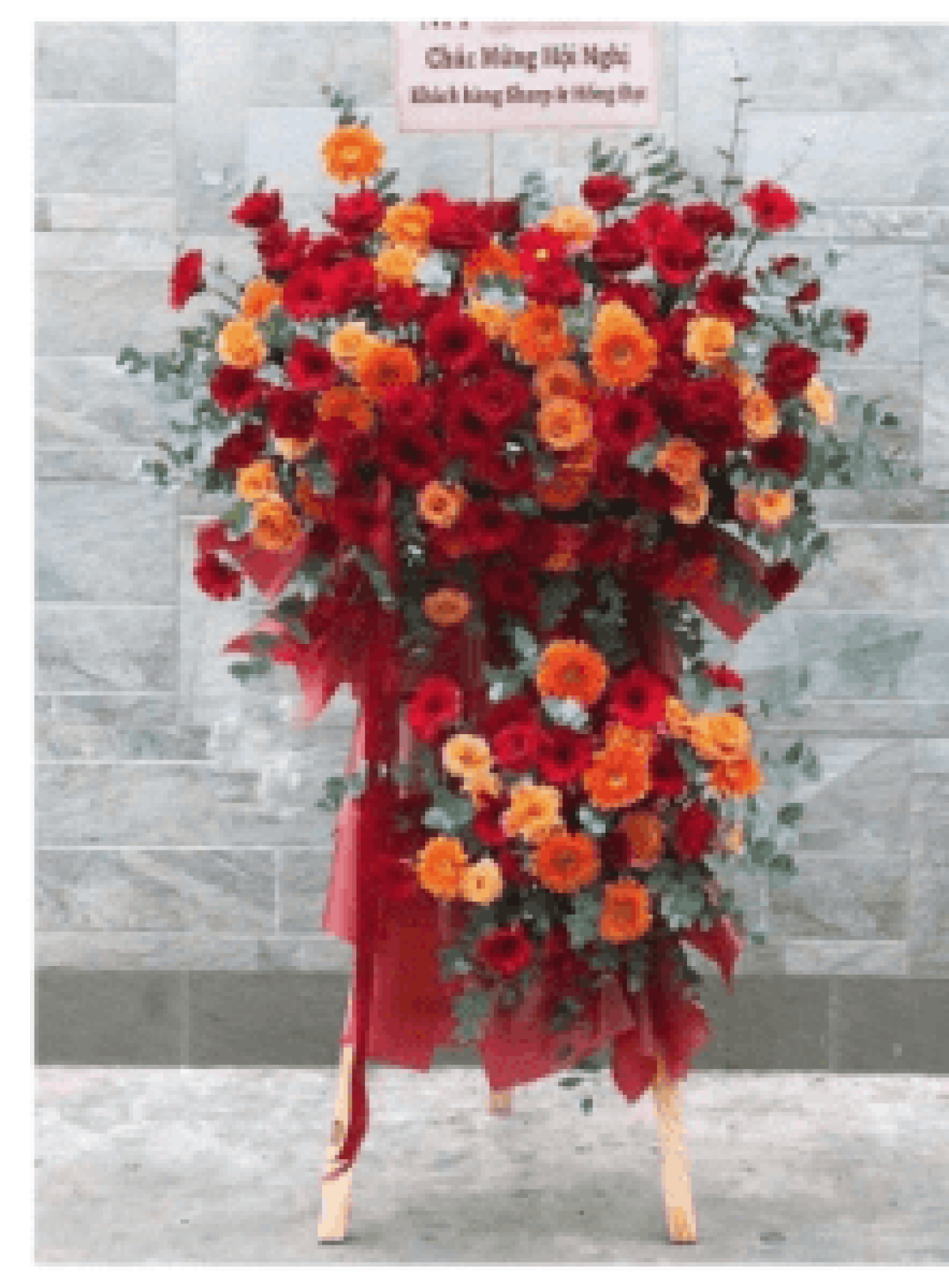 Hoa khai trương - Chúc Mừng - MẪU (TVF-KT-CM-115)