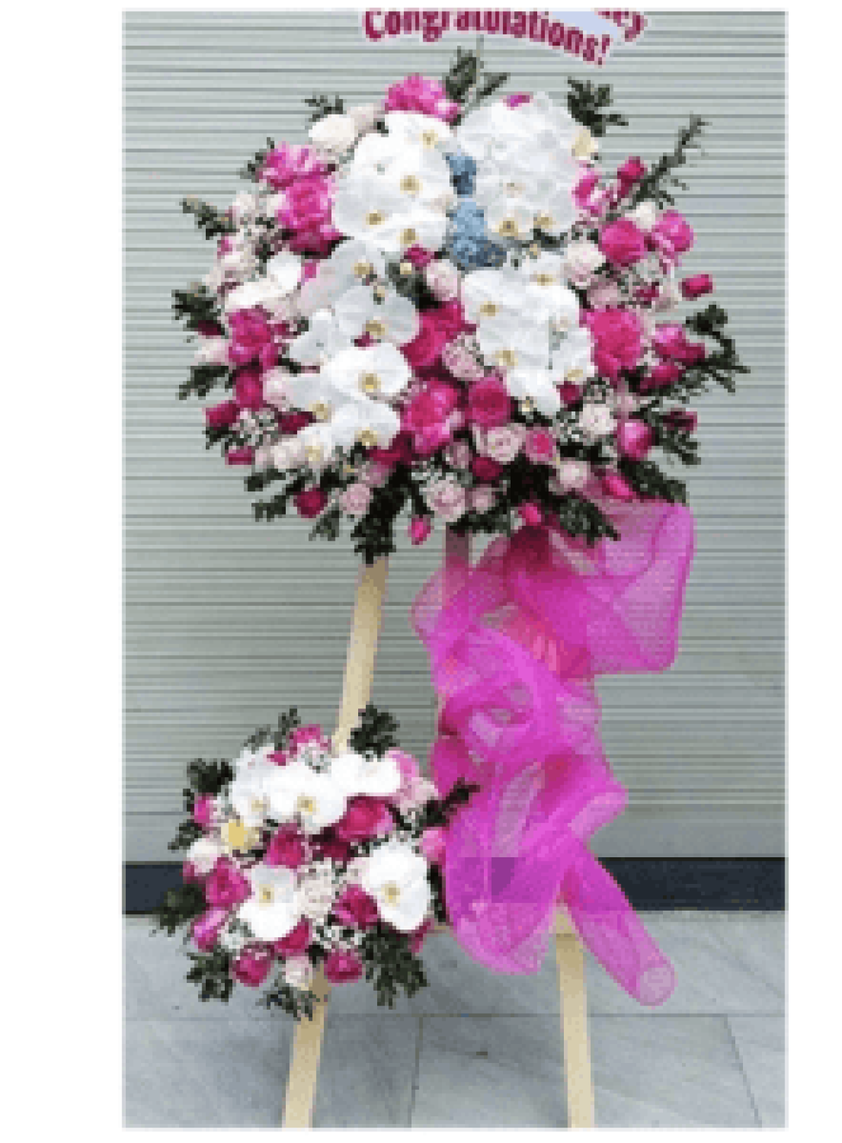 Hoa khai trương - Chúc Mừng - MẪU (TVF-KT-CM-133)