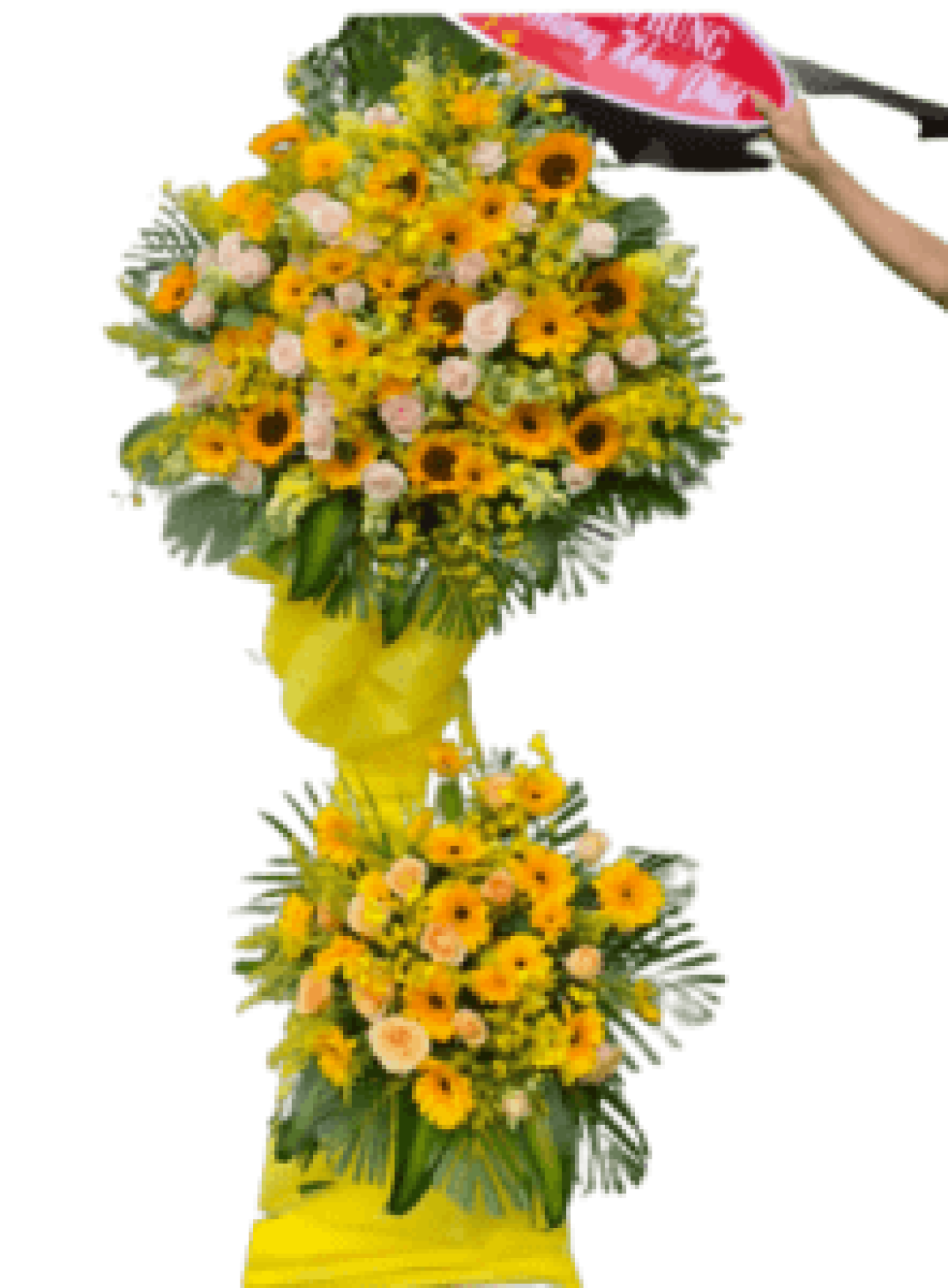 Hoa khai trương - Chúc Mừng - MẪU (TVF-KT-CM-159)