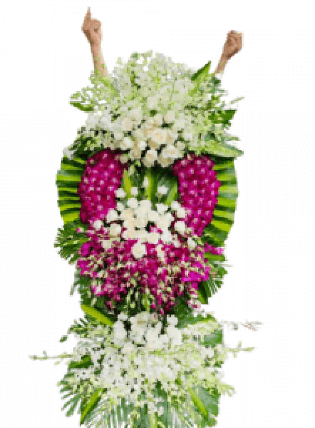 Hoa tươi - Kệ hoa viếng (TVF-KHV-002)