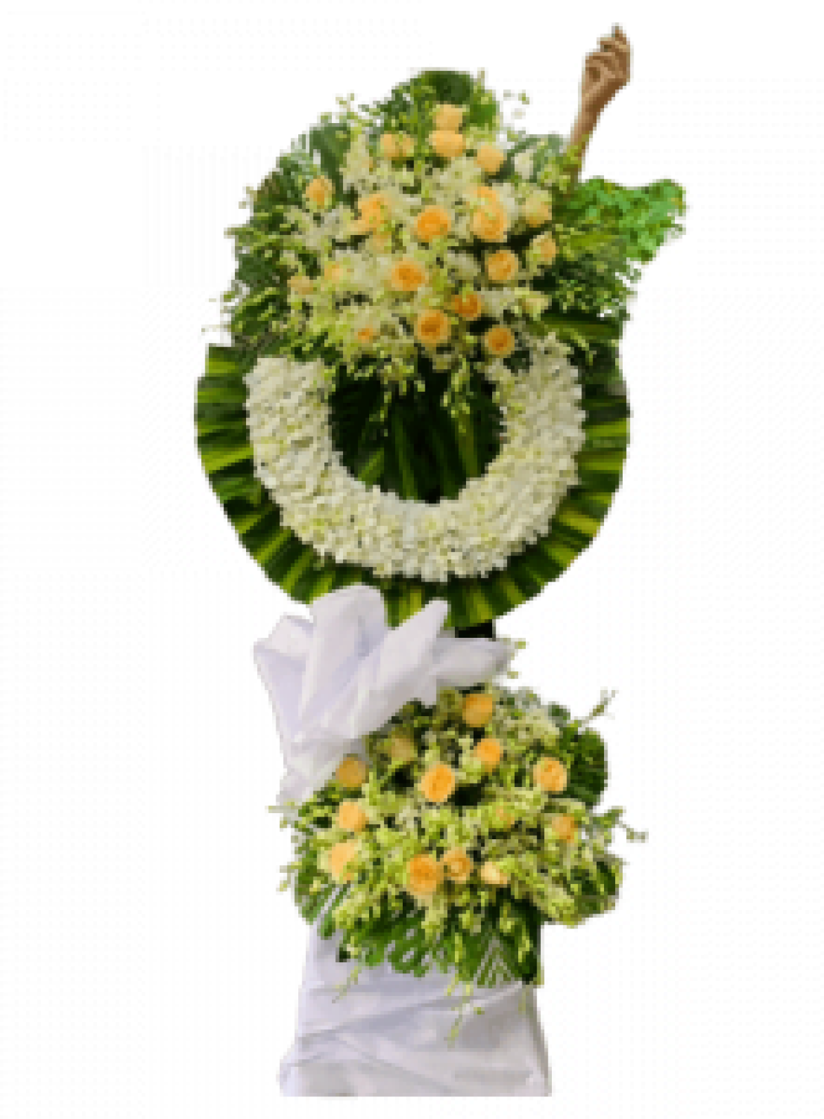 Hoa tươi - Kệ hoa viếng (TVF-KHV-006)