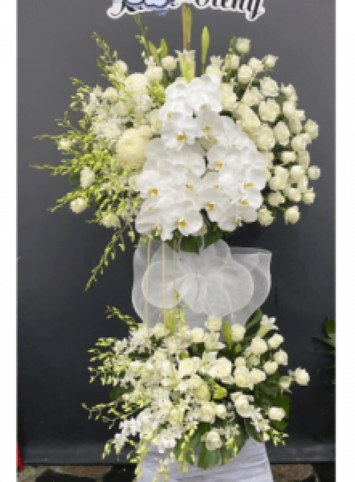 Hoa tươi - Kệ hoa viếng (TVF-KHV-009)