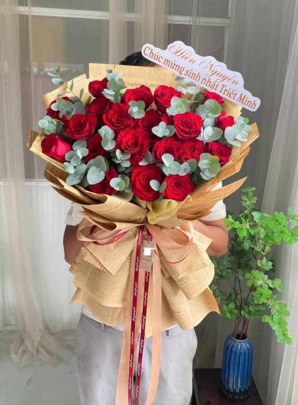 Hoa tươi - Hoa Giỏ - Hoa Bó Mẫu (TVF-HG-HB-022)