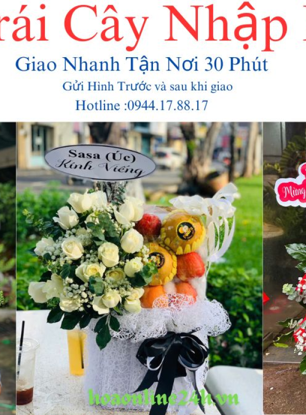 Hoa tươi - Giỏ Trái Cây(TVF-GTC-025)