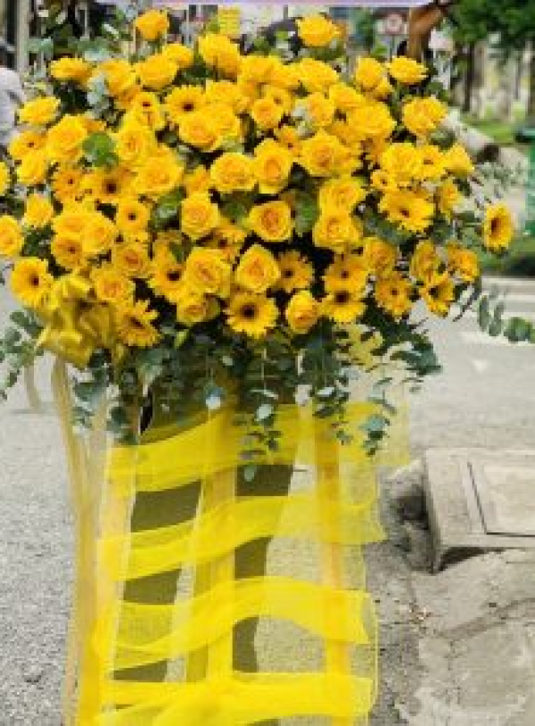 Hoa khai trương - Chúc Mừng - MẪU (TVF-KT-CM-003)