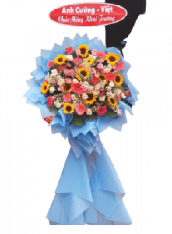 Hoa khai trương - Chúc Mừng - MẪU (TVF-KT-CM-016)