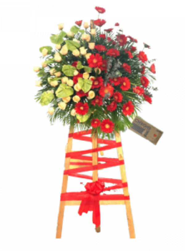 Hoa khai trương - Chúc Mừng - MẪU (TVF-KT-CM-025)