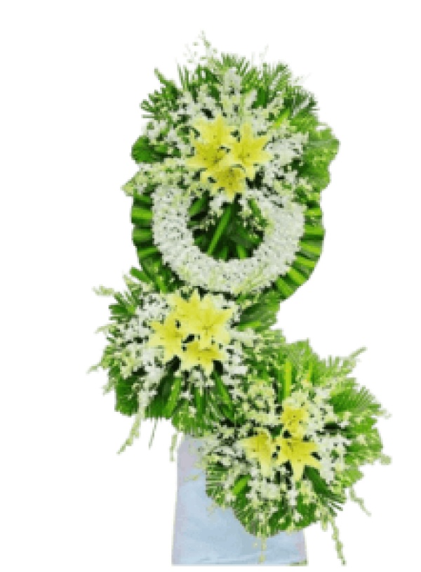 Hoa tươi - Kệ hoa viếng (TVF-KHV-001)