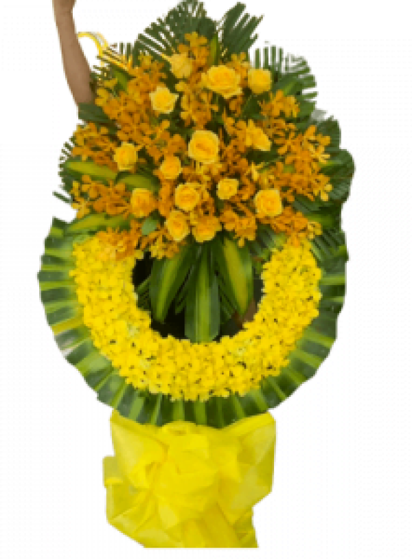 Hoa tươi - Kệ hoa viếng (TVF-KHV-014)