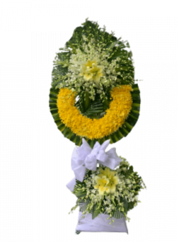 Hoa tươi - Kệ hoa viếng (TVF-KHV-015)