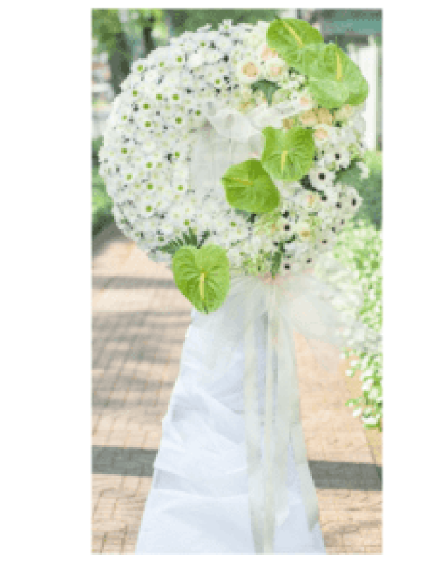 Hoa tươi - Kệ hoa viếng (TVF-KHV-018)