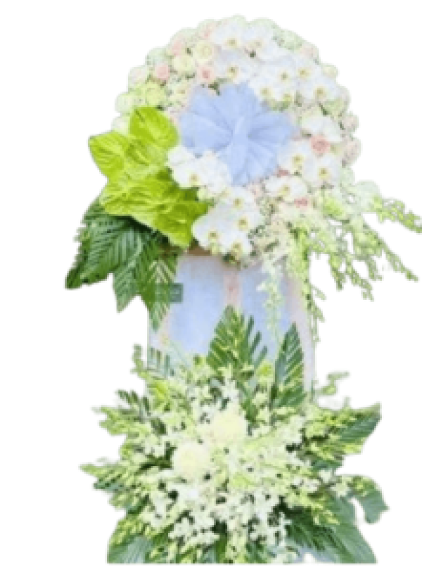 Hoa tươi - Kệ hoa viếng (TVF-KHV-022)