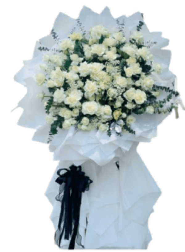 Hoa tươi - Kệ hoa viếng (TVF-KHV-024)