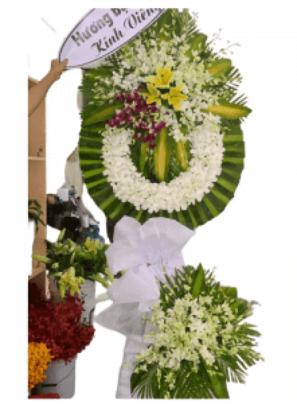 Kệ Hoa Chia Buồn Mẫu 06